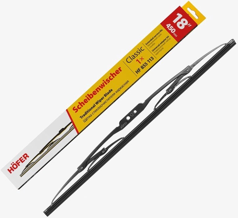 Щетка каркасная HOFER HF855113 450 мм, 1 шт купить,NaN