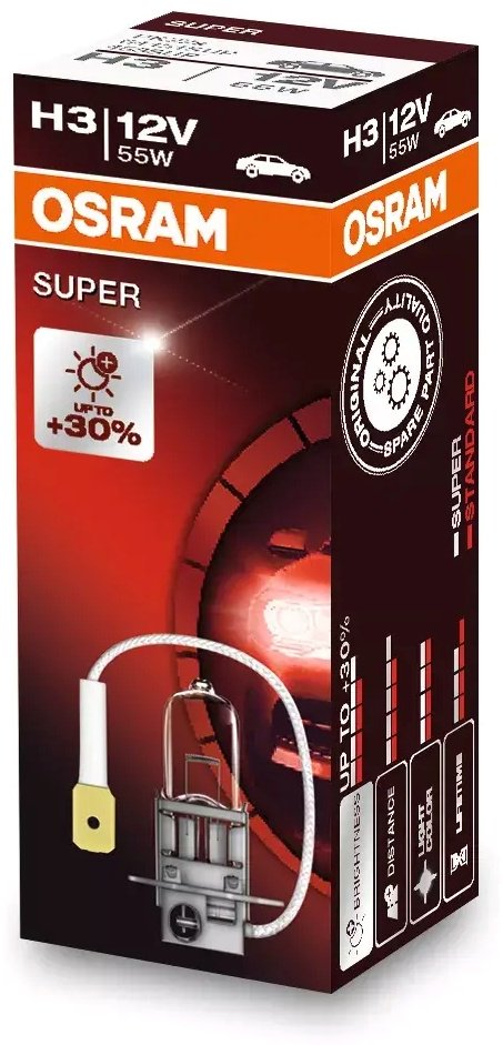 Osram 64151SUP галогенная H3, 1 шт