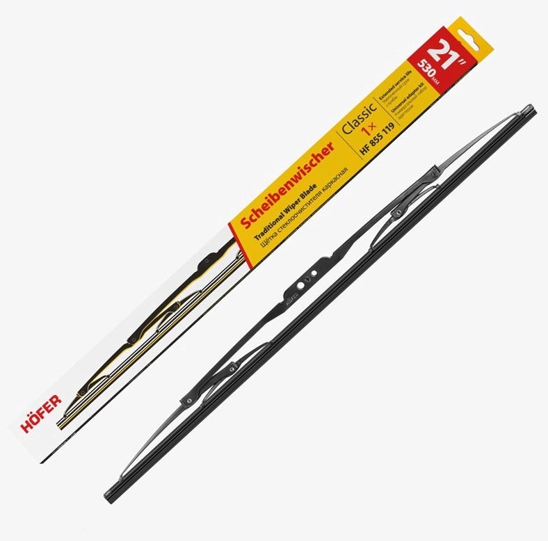 Щетка каркасная HOFER HF855119 530 мм, 1 шт купить,NaN