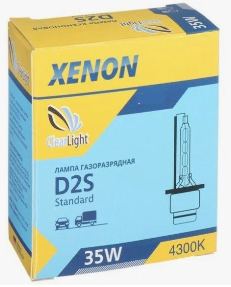 ClearLight LCLD2S430STD ксеноновая D2S, 1 шт купить,NaN