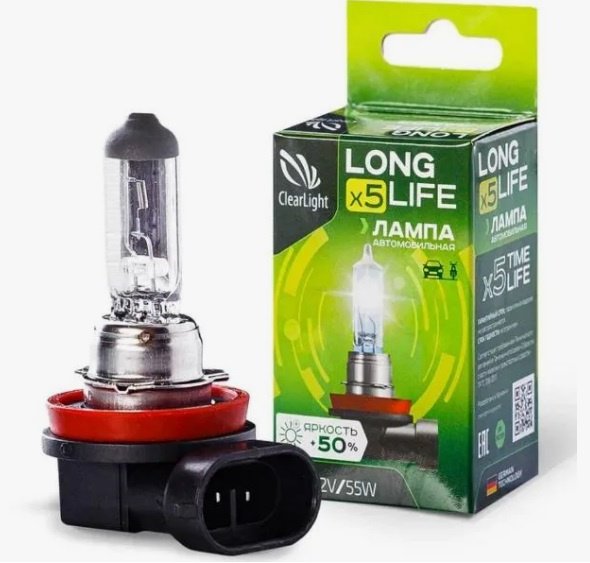 ClearLight MLH11LL1B галогенная H11, 1 шт