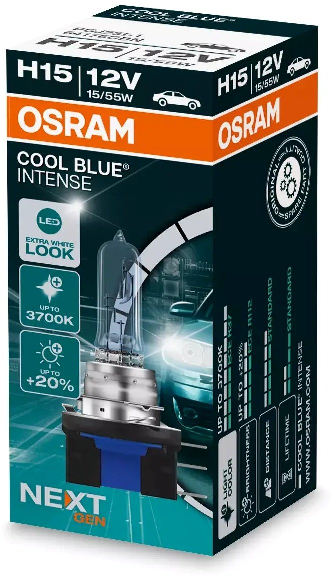 Osram 64176CBN галогенная H15, 1 шт