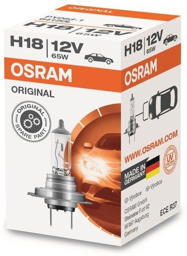 Автолампа Osram 64180L галогенная, 1 шт