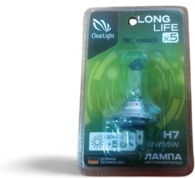 ClearLight MLH7LL1B галогенная H7, 1 шт