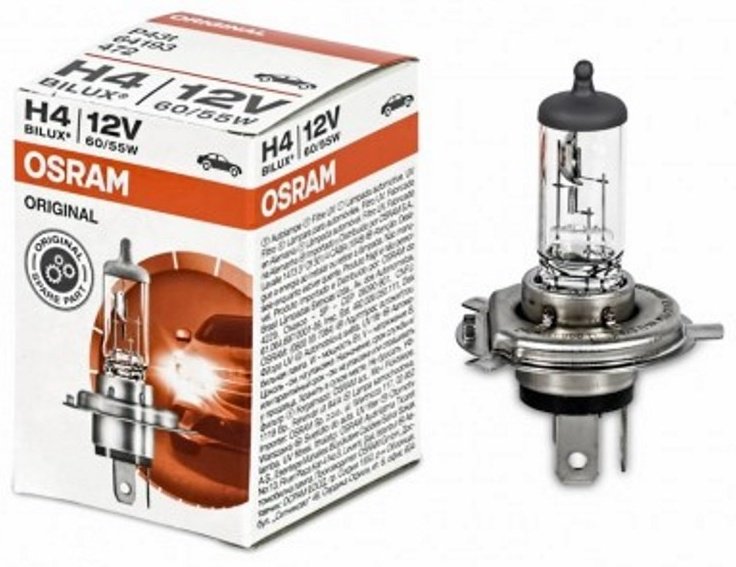 Osram 64193 галогенная H4, 1 шт