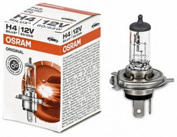 Osram 64193 галогенная H4, 1 шт