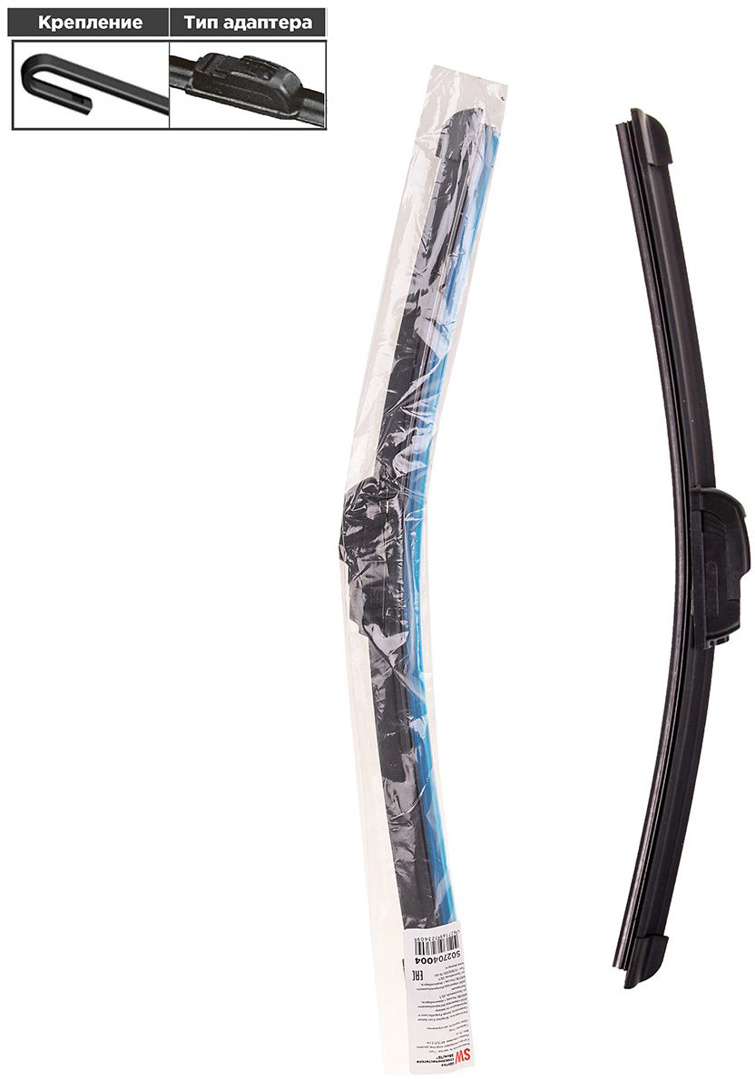 Щетка бескаркасная Skyway S02704004 380 мм, 1 шт купить,NaN