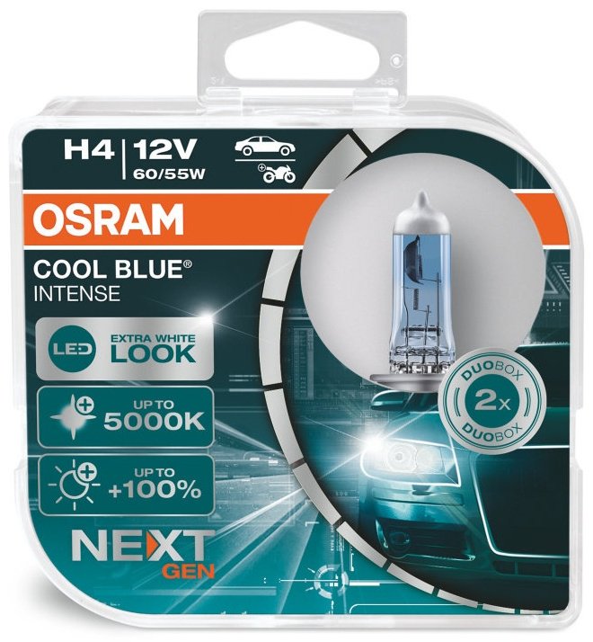Автолампа Osram 64193CBN-HCB галогенная, 2 шт