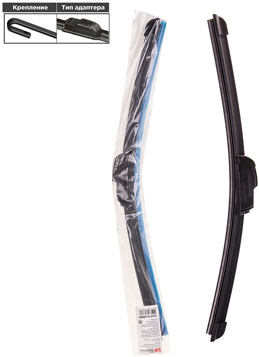 Щетка бескаркасная Skyway S02704005 400 мм, 1 шт