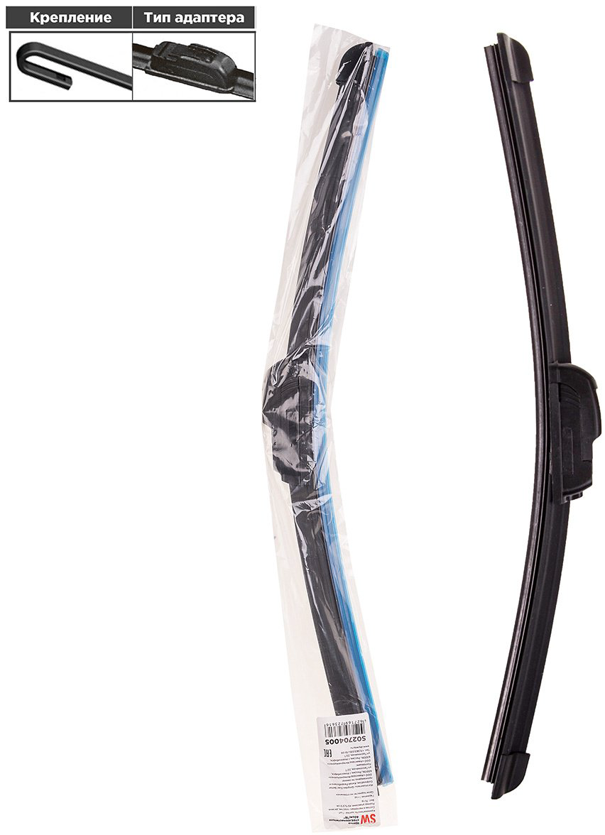 Щетка бескаркасная Skyway S02704005 400 мм, 1 шт купить,NaN