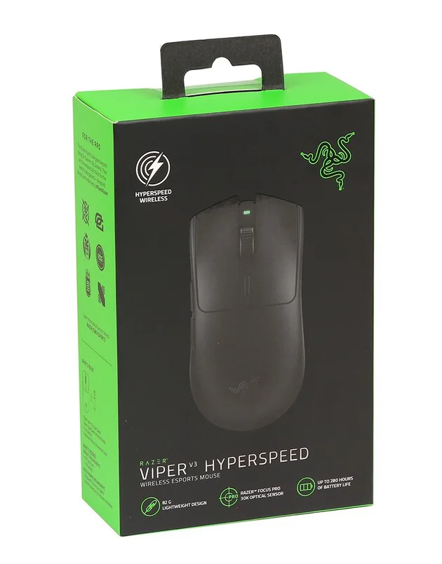 Мышь Razer Viper V3 HyperSpeed, Black, USB (RZ01-04910100-R3M1) - ForteMarket Мышь Razer Viper V3 HyperSpeed, Black, USB (RZ01-04910100-R3M1) купить,48587