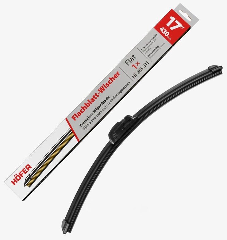 Щетка бескаркасная HOFER HF855311 430 мм, 1 шт купить,NaN