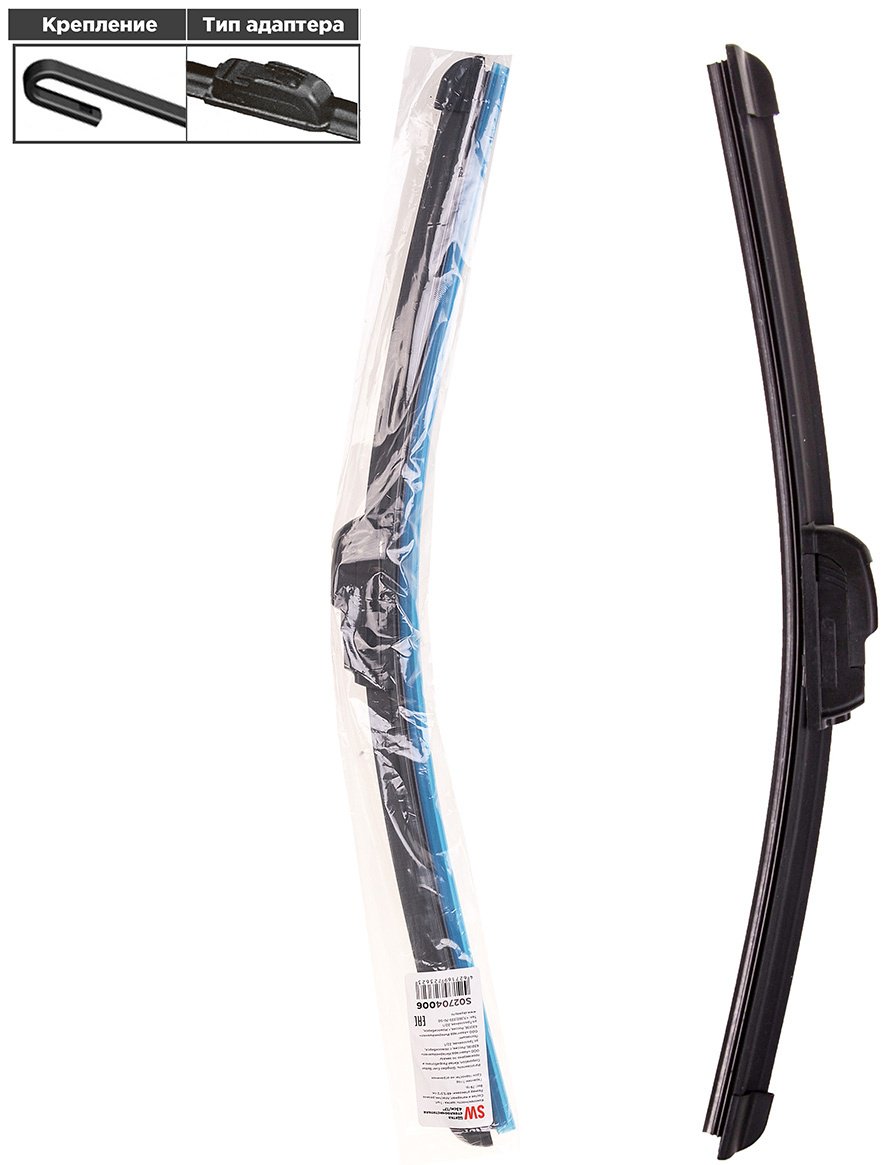 Щетка бескаркасная Skyway S02704006 430 мм, 1 шт купить,NaN
