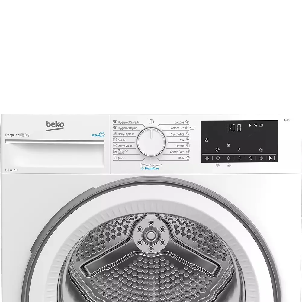Сушильная машина Beko B3T 68230 белый купить,NaN