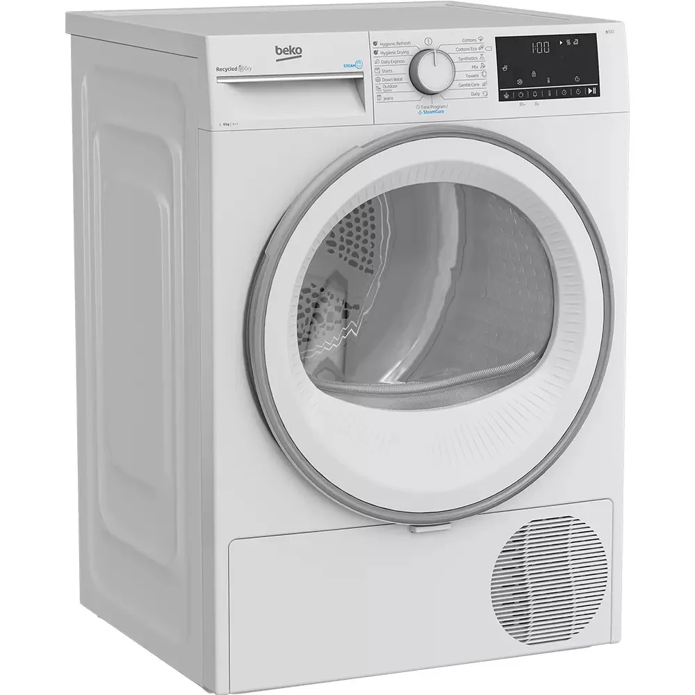 Сушильная машина Beko B3T 68230 белый купить,NaN