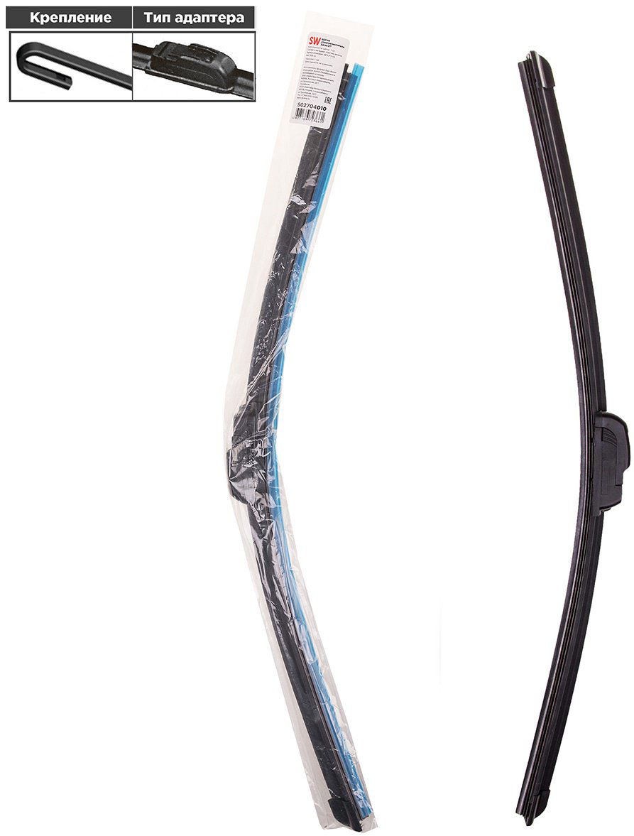 Щетка бескаркасная Skyway S02704010 530 мм, 1 шт купить,NaN