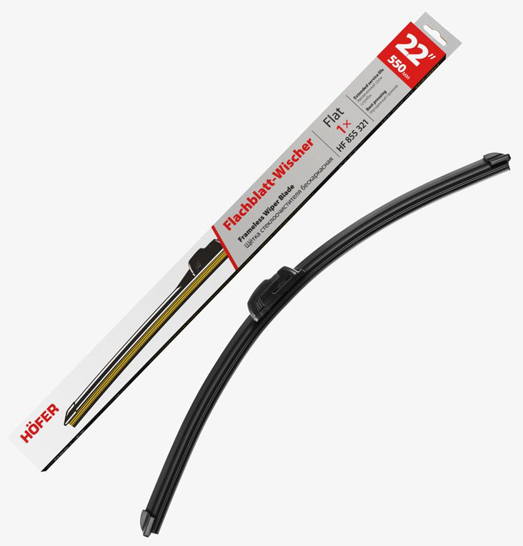 Щетка бескаркасная HOFER HF855321 550 мм, 1 шт купить,NaN