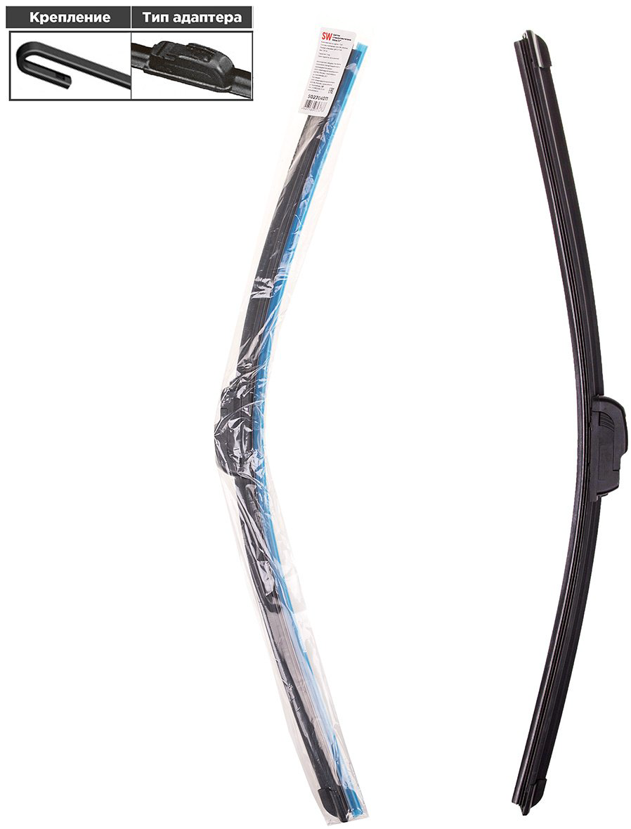 Щетка бескаркасная Skyway S02704011 550 мм, 1 шт купить,NaN
