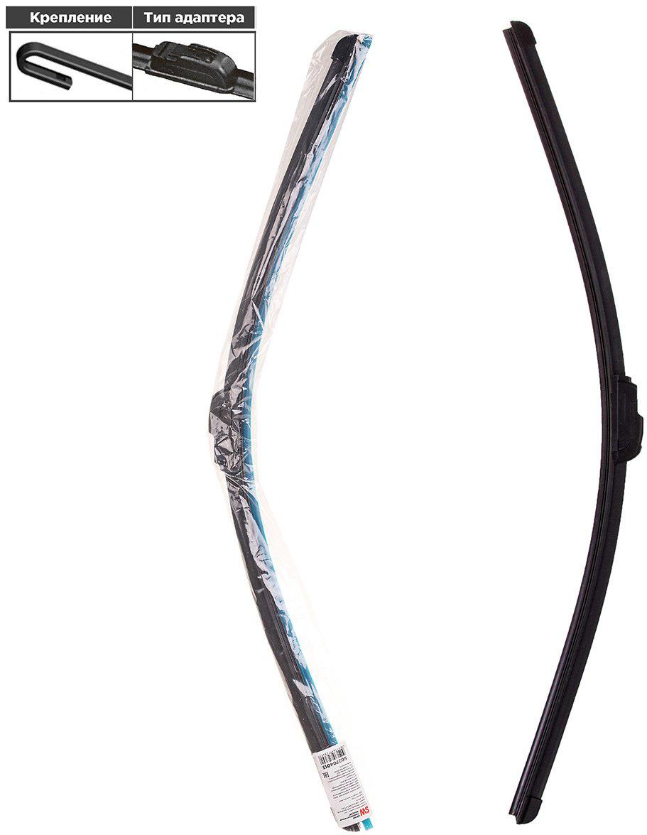 Щетка бескаркасная Skyway S02704013 660 мм, 1 шт купить,NaN