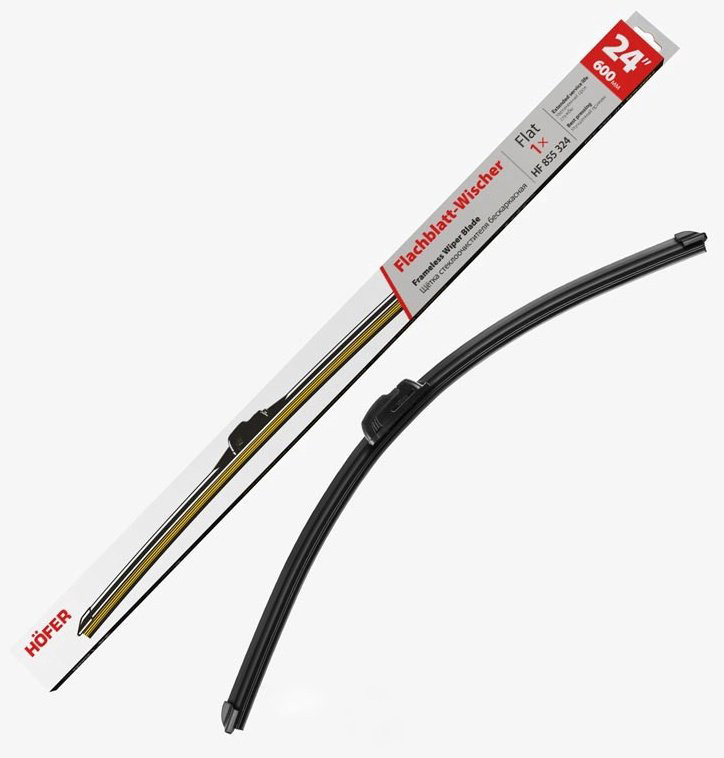 Щетка бескаркасная HOFER HF855324 600 мм, 1 шт купить,NaN