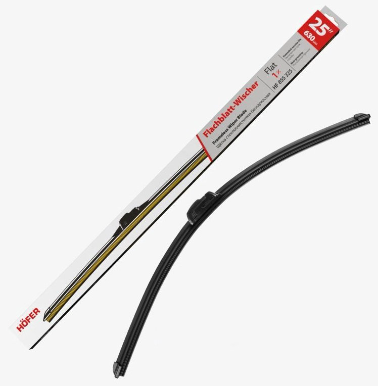 Щетка бескаркасная HOFER HF855325 630 мм, 1 шт купить,NaN