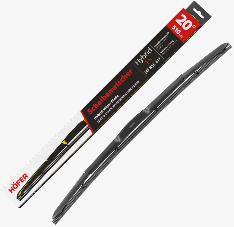 Щетка гибридная HOFER HF 855 417 510 мм, 1 шт