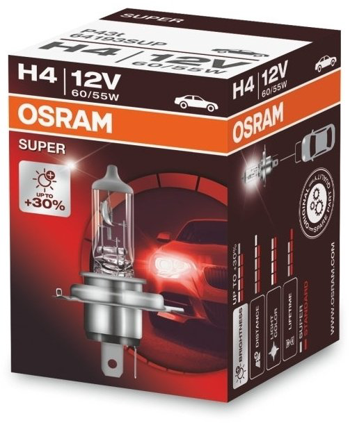 Автолампа Osram 64193SUP галогенная, 1 шт