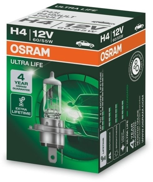 Автолампа Osram 64193ULT галогенная, 1 шт