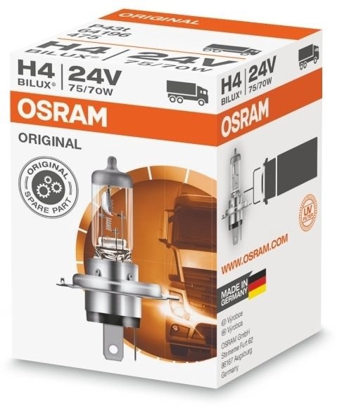 Osram 64196 галогенная H4, 1 шт