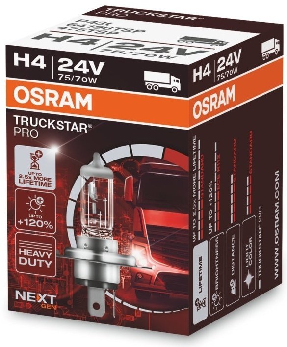 Osram 64196TSP галогенная H4, 1 шт