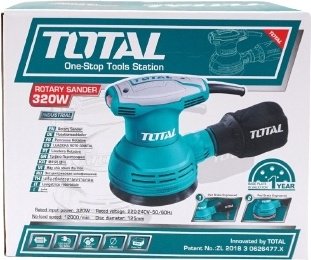 Шлифмашина эксцентриковая Total TF2031256 купить,0