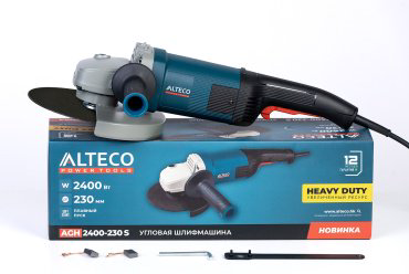 Шлифмашина угловая ALTECO AGH 2400-230 40944 купить,NaN