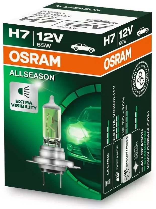 Автолампа Osram 64210ALL галогенная, 1 шт