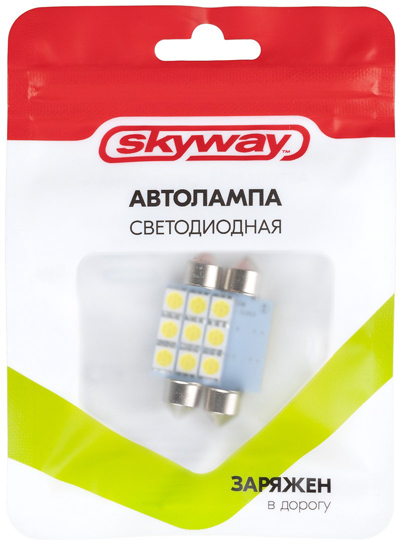 Skyway S08201187 светодиодная C5W, 1 шт купить,NaN