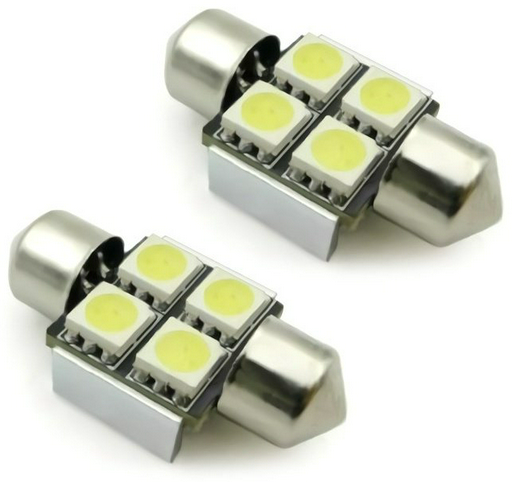 AVS A80586S светодиодная C5W, 2 шт