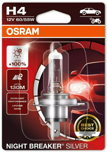 Osram 64193NBS-01B галогенная H4, 1 шт