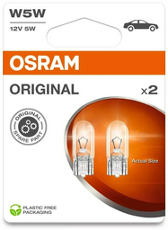 Автолампа Osram 2825-02B накаливания, 2 шт