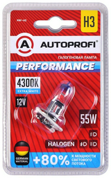 Автолампа AUTOPROFI PRF-H3 галогенная, 1 шт