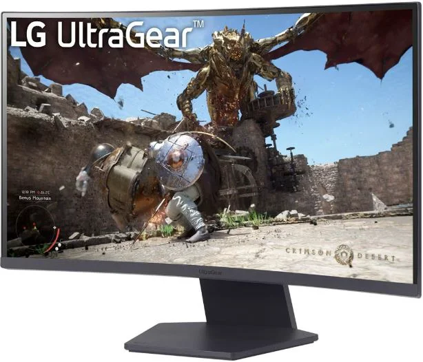Монитор 27'' LG 27GS60QC-B 27 QHD VA 1ms 180Hz черный купить,NaN
