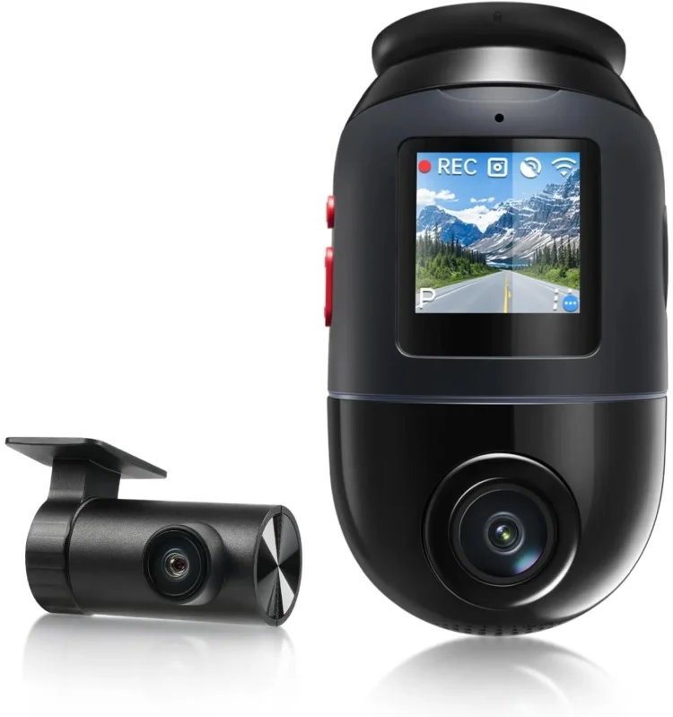Видеорегистратор Xiaomi 70mai Dash Cam 4K Omni Set X800-2 черный