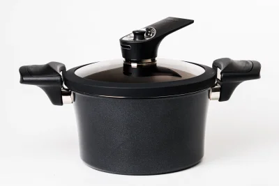 Кастрюля вакуумная Happycall Pot Zin Ih 20см 2.8л черная