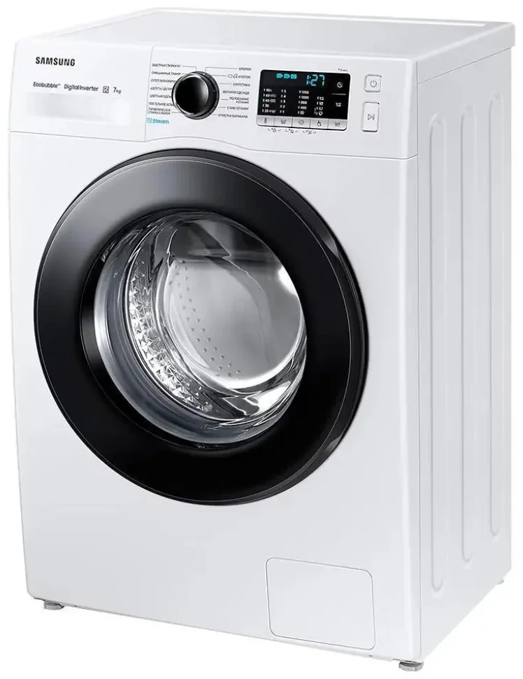 Стиральная машина Samsung WW70AGAS22AELD белая купить,0