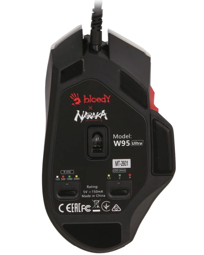 Мышь A4Tech Bloody W95 Ultra, Naraka, USB