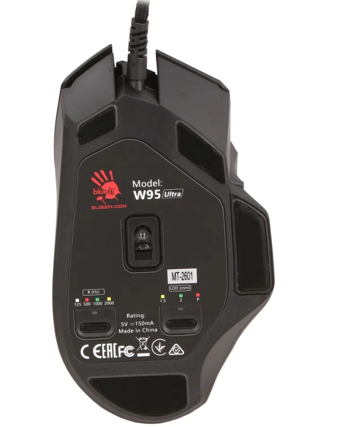 Мышь A4Tech Bloody W95 Ultra Stone Black