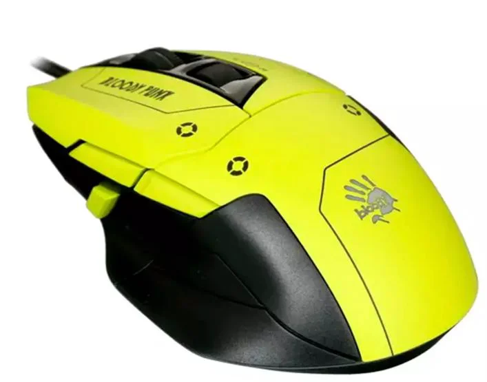 Мышь A4Tech Bloody W70 Max желтый