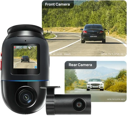 Видеорегистратор Xiaomi 70mai Dash Cam 4K Omni Set X800-2 черный