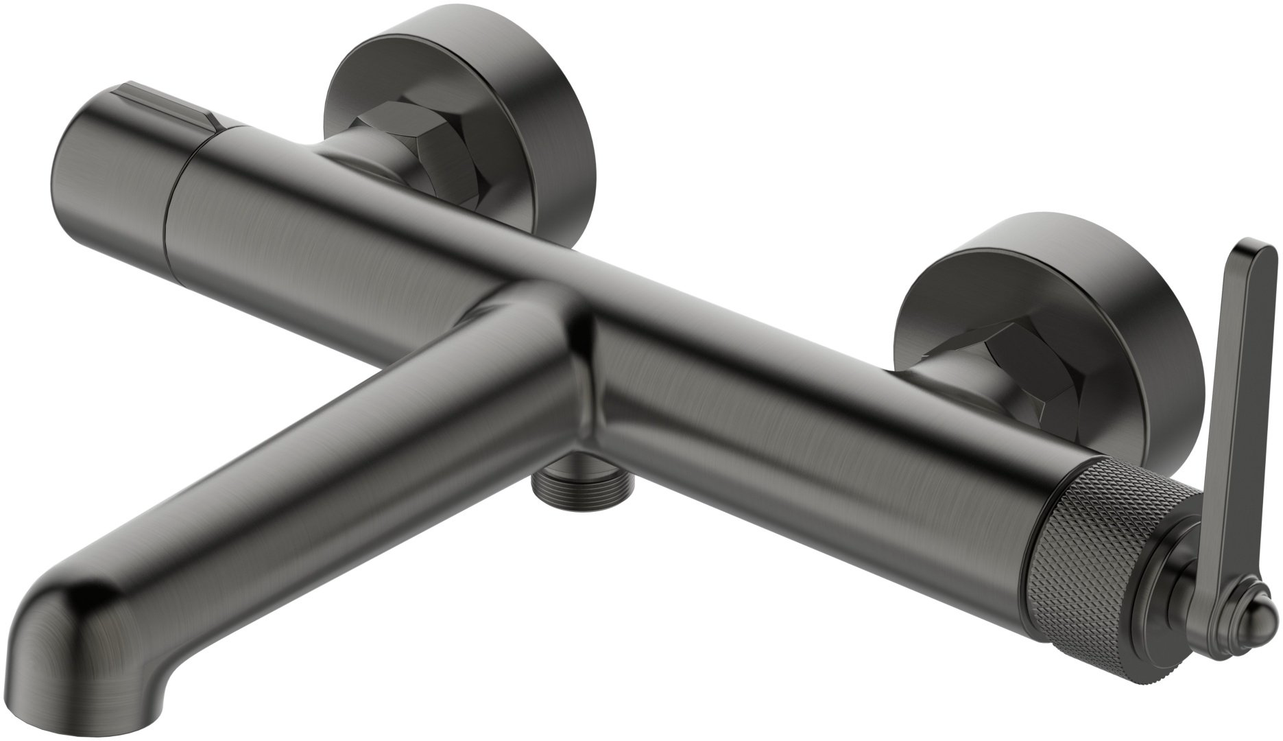 Смеситель для ванны ESKO Bangkok Gun metal BG54GM, латунь, цвет графит купить,NaN