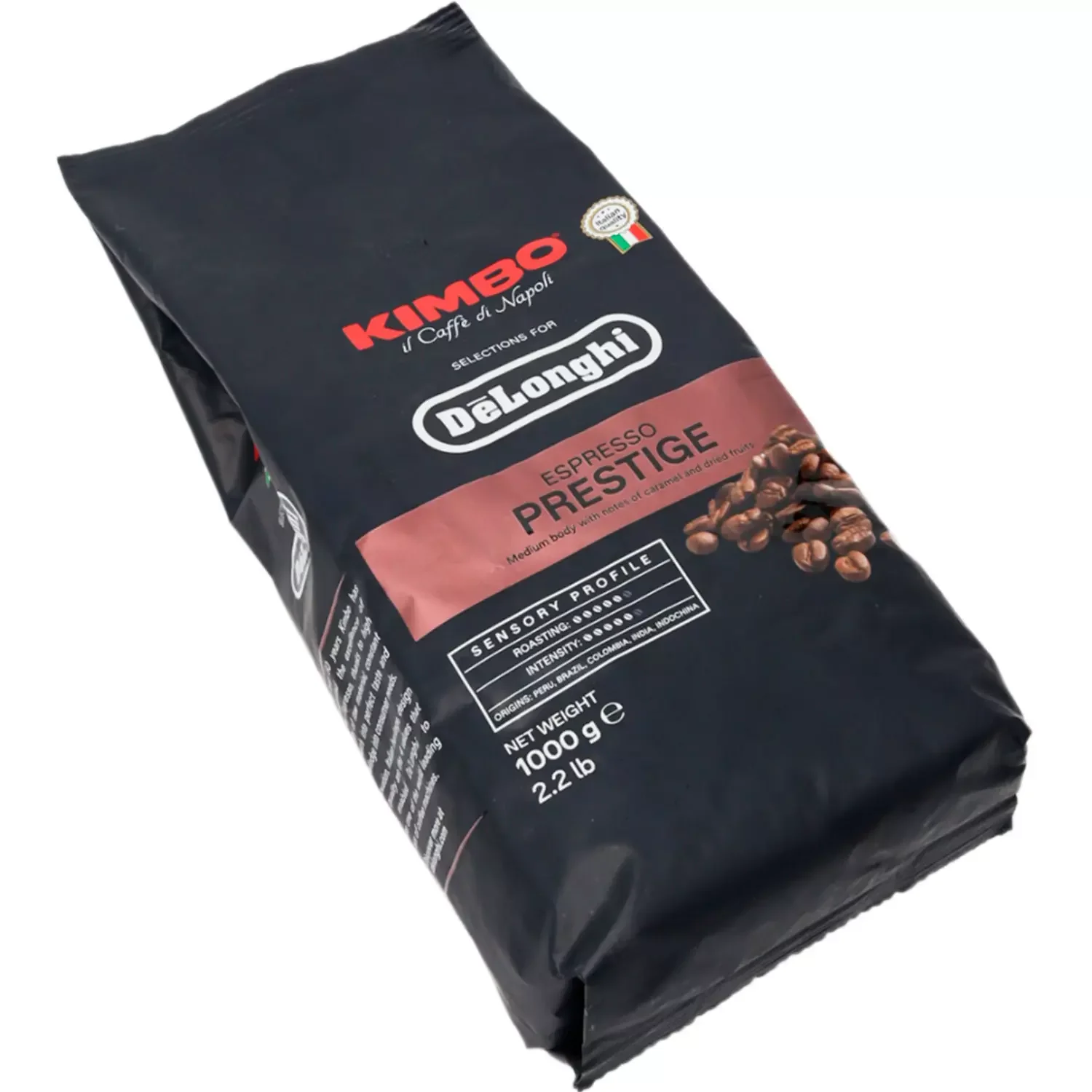 Кофе в зернах Delonghi Kimbo Prestige DLSC615 1000гр купить,NaN
