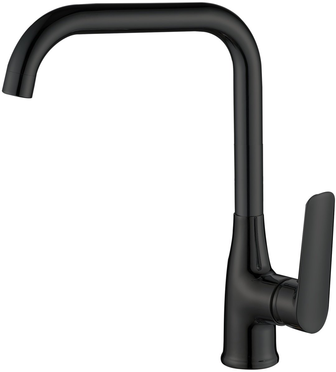 Смеситель для кухни (мойки) ESKO Lagos Black LG06B, однозахватный