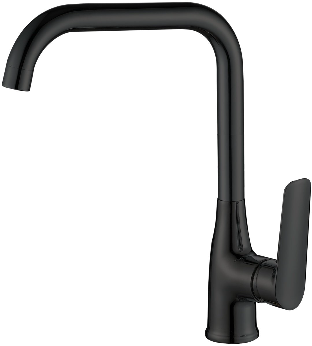 Смеситель для кухни (мойки) ESKO Lagos Black LG06B, однозахватный - ForteMarket Смеситель для кухни (мойки) ESKO Lagos Black LG06B, однозахватный купить,47300